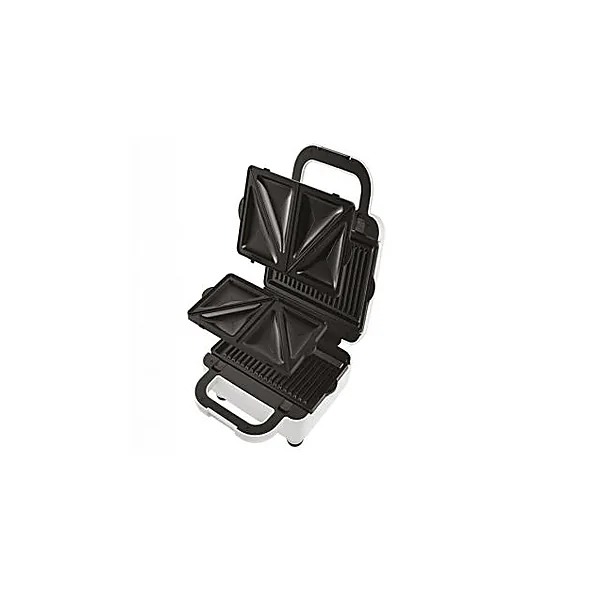 Kenwood 3 in 1 Sandwich Maker, 700 Watt, White Black   SMP84