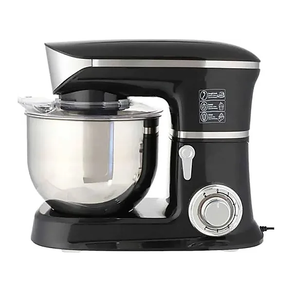 Rafal Stand Mixer, 5 Liters, 1300 Watts, Black and Silver   RA061