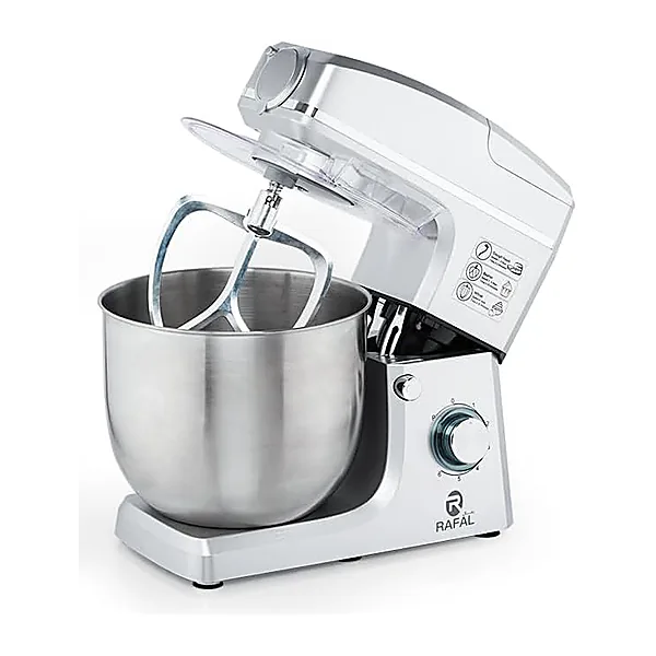 Rafal Stand Mixer, 7 Liter, 1500 Watt, Silver   RA0537