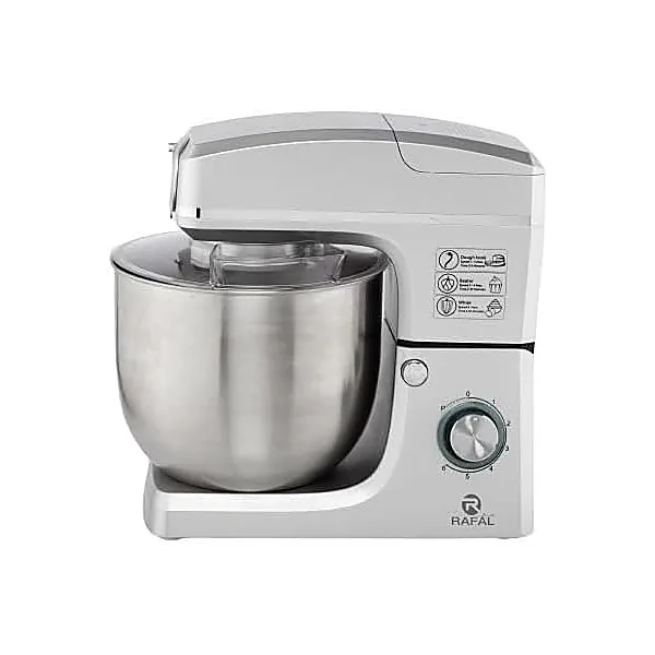 Rafal Stand Mixer, 7 Liter, 1500 Watt, Silver   RA0537