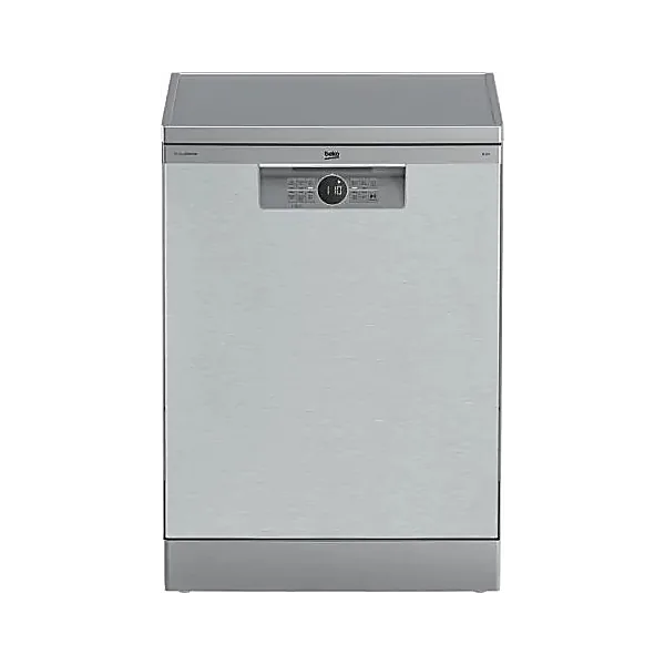 Beko Inverter Dishwasher, 15 Place Setting, Silver   BDFN26520XQ