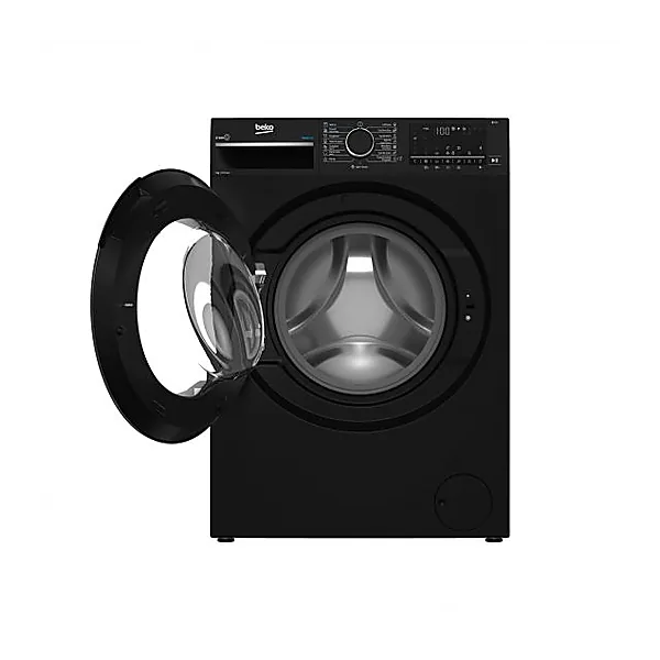 Beko Automatic Front Loading Washing Machine, 9 Kg, Inverter Motor, Black   B3WFU50940BCI