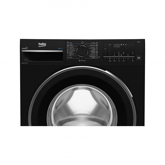 Beko Automatic Front Loading Washing Machine, 9 Kg, Inverter Motor, Black   B3WFU50940BCI