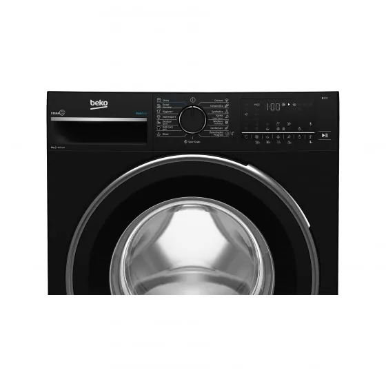 Beko Automatic Front Loading Washing Machine, 9 Kg, Inverter Motor, Black   B3WFU50940BCI