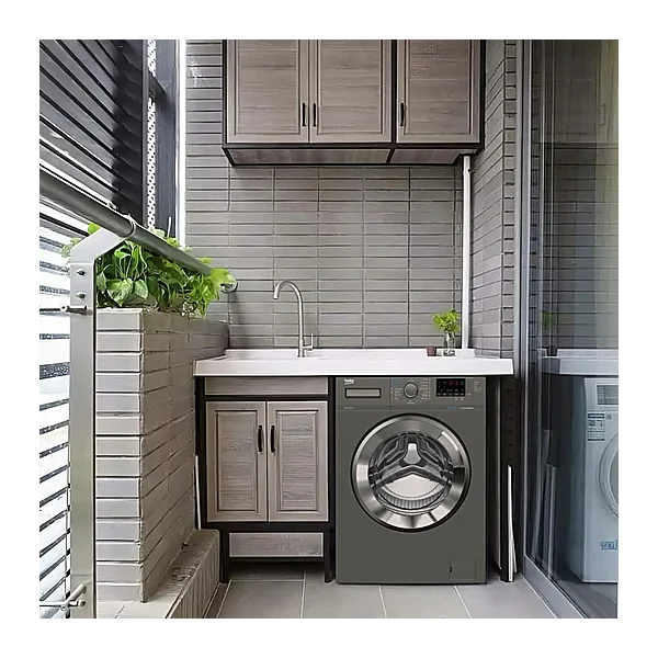 Beko Front Load Inverter Washing Machine, 8 Kg, Grey   WTV 8612 XMCI2