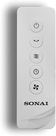 Sonai Wall Fan 18 With Remote , 3 Speed Settings , Timer Up To 7.5hours , 70 Watt– MAR  1822