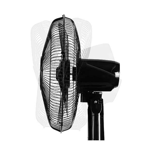 Sonai Stand Fan with Remote Control, 18 Inch, Black   MAR 1840