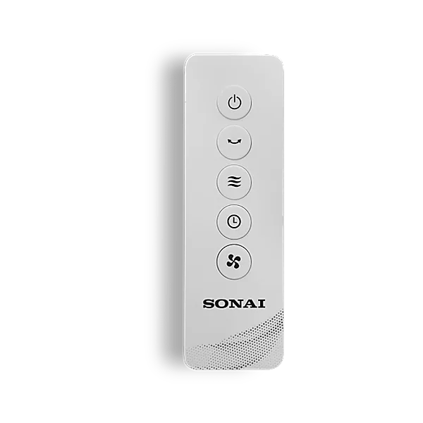 Sonai Stand Fan with Remote Control, 18 Inch, Black   MAR 1840
