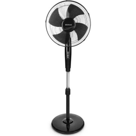 Sonai Stand Fan, 16 Inch, Black   MAR 1631