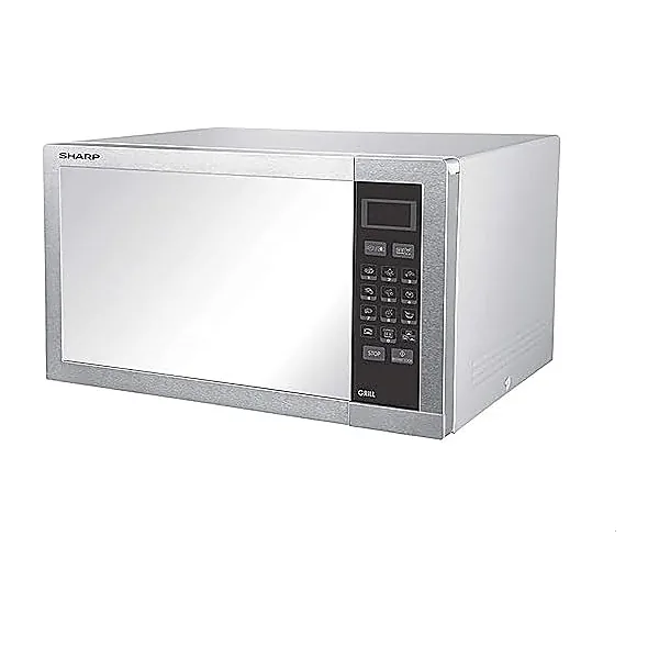 SHARP Microwave Grill 34 Liter 1000 Watt 9 Menus Stainless R 770AR(ST)