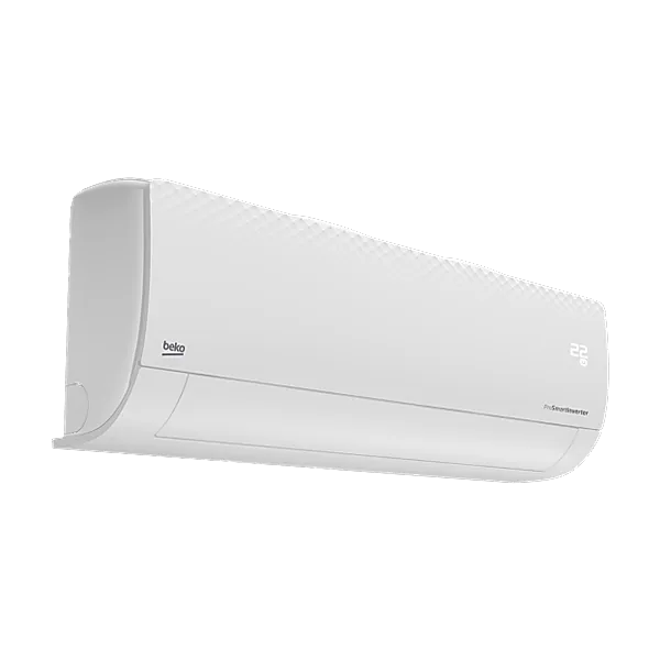 Beko Split Air Conditioner with Inverter , 1.5 HP, Cooling and Heating , White   BIHT1240