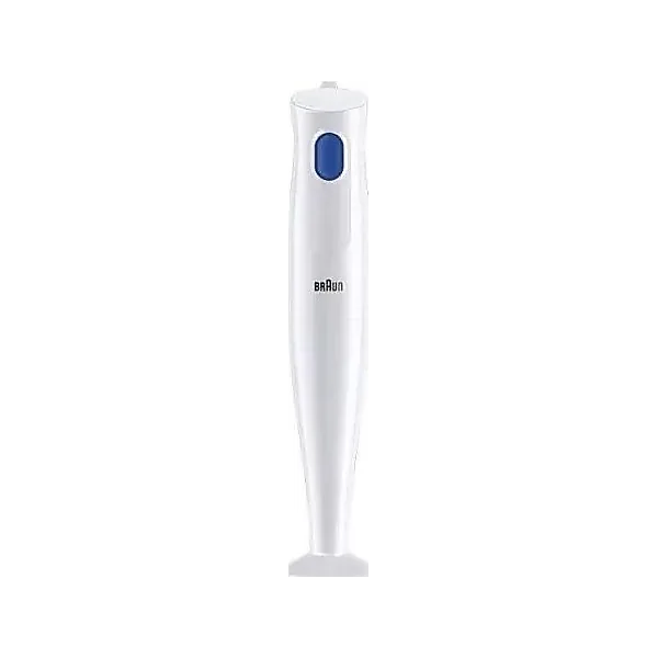 Braun Hand Blender with Beaker, 600ml, 450 Watt, White   MQ10.000PWH