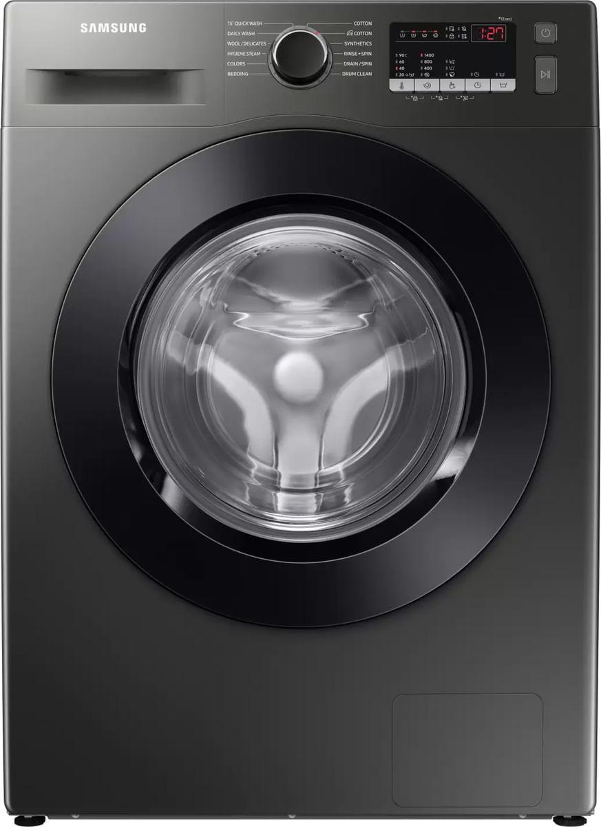 Samsung Front Load Washing Machine – 8kg – 1400 RPM – Digital Inverter – Silver