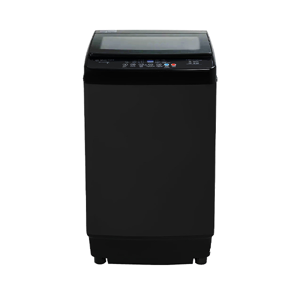 White Point Top Load Washing Machine – 10kg – Black – Hydraulic Lid