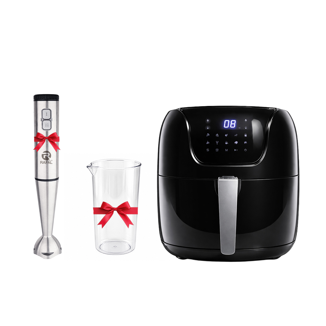 Raval Digital Air Fryer – 5L – Dual Basket (Model 500016)