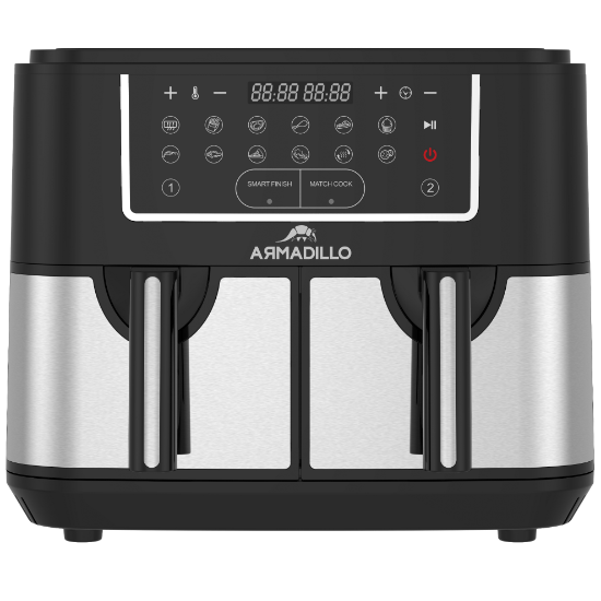 Armadillo Digital Double Door Air Fryer Oven – 10L – 2200–2600W – Black