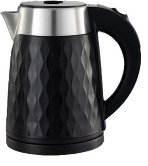 Armadillo Double Wall Electric Kettle – 1.7L – 1500W – Black (Plastic Exterior   Stainless Steel Interior)