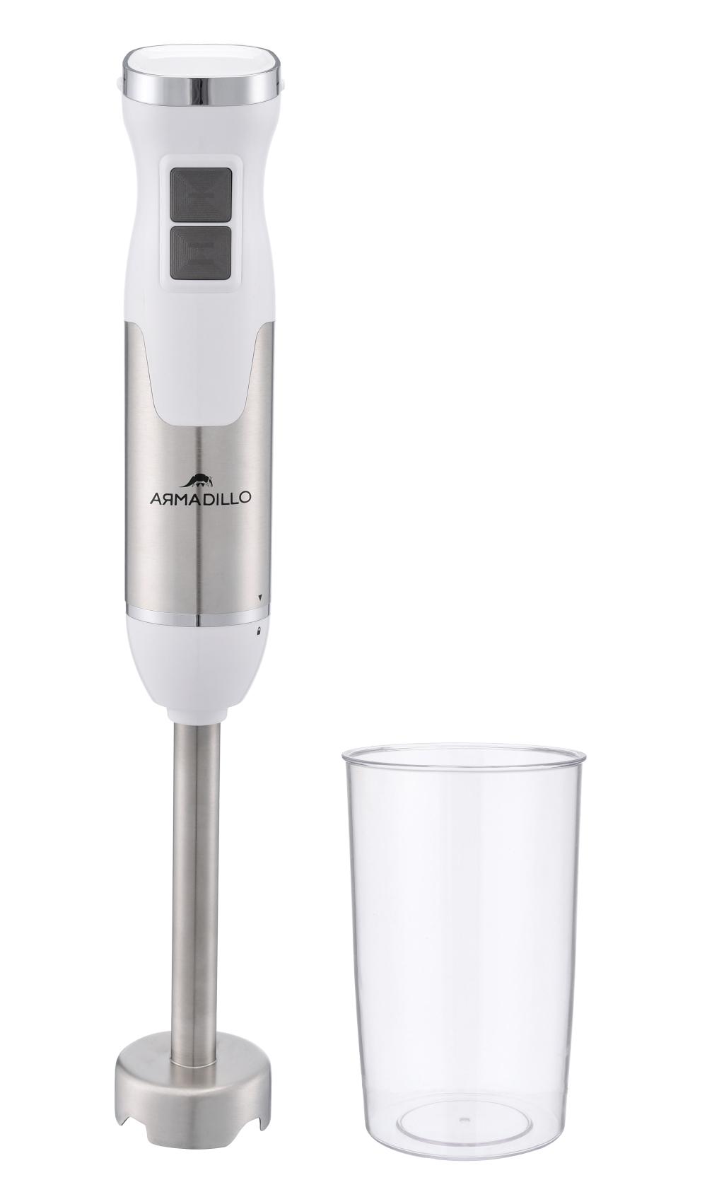 Armadillo Multi Function Hand Blender – 400W – 2 Speeds – White Grey