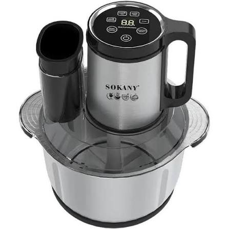 Sokany Stainless Steel Meat Chopper – 5.5L – 1200W