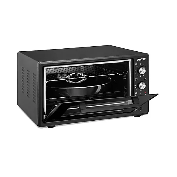 Levon Electric Oven 45 Liter Black Grill