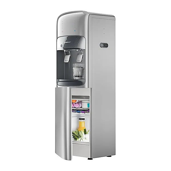 Koldair Water Dispenser Top Load Freestanding, Two Taps Hot And Cold, Type A, Silver
