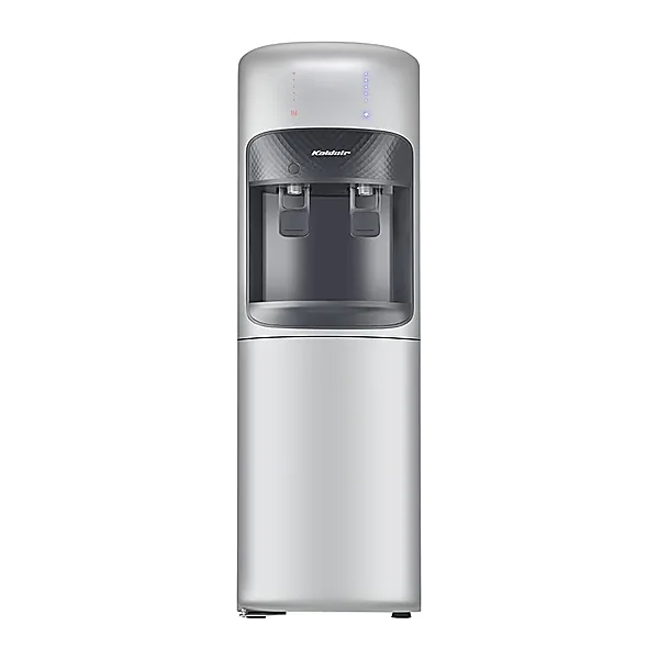 Koldair Water Dispenser Top Load Freestanding, Two Taps Hot And Cold, Type A, Silver