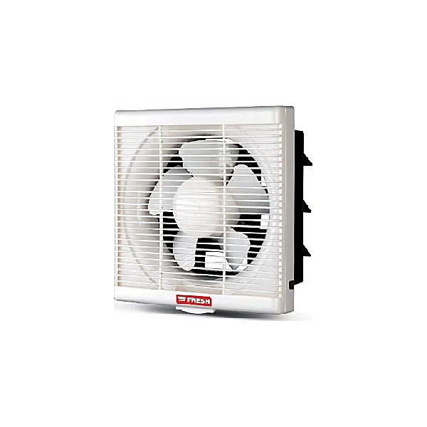 Fresh Wall Ventilating Fan 20 cm two direction Privacy Grid White 500004556