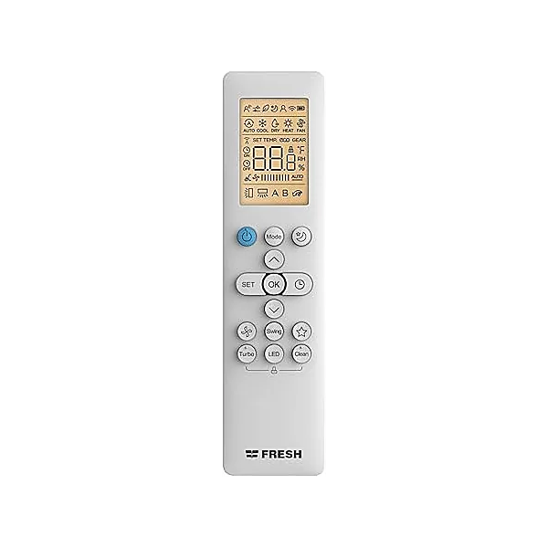 Fresh Split Air Conditioner Professional Turbo Cooling Only Split Air Conditioner, FUFW12C IW , 1.5 HP, White