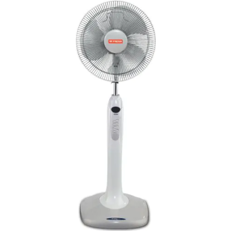 Fresh Stand Fan Piano  18 Inch, Grey