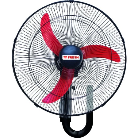 Fresh shabah wall fan 18 inch black red