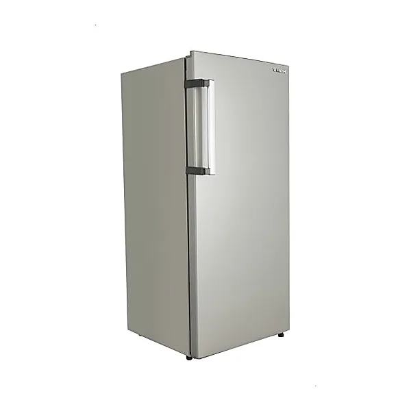 Fresh fnu l250s upright freezer, no frost   5 drawers, silver
