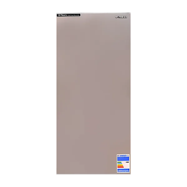 Fresh fnu l250s upright freezer, no frost   5 drawers, silver