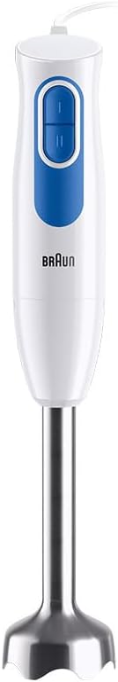 Braun MultiQuick Hand Blender with Easy 2 Speed Control and 600ml BPA Free Beaker – MQ20001MWH